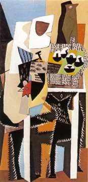  chien - Chien et coq 1921 Cubism